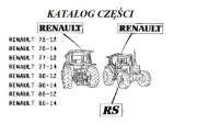 Katalog części RENAULT 75-12, 75-14, 77-12, 77-14,