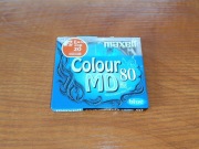 MiniDisc MAXELL colour MD 80 