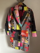 Płaszcz wiosenny kolorowy