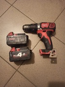 Wiertarko - wkrętarka z udarem Milwaukee m18 z bateriami 