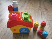 Clementoni, Domek z gumowym klockami. Clemmy House, 15 gumowych klocków 