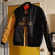 Versace kurtka bomberka M śliczna stan piękny
