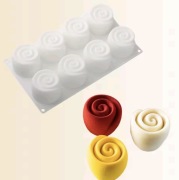 Kształt KWIATU forma silikonowa 29*17*6.2 Cukiernictwa Deserów Monoporcje