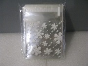 Woreczki prezentowe  płatki śniegu 10 x 13cm 10szt.