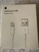 Apple Lightning USB 1m Oryginalny Kabel iPhone iPad MFi Ładowanie