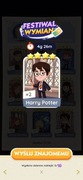 Naklejka Karta Monopoly GO 4* SET13 Harry Potter