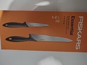 FISKARS ESSENTIAL Zestaw 2 noży kuchennych 11cm 21 cm