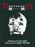Depeche Mode Łódź 2024 plakat