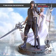 Figurka druk 3D żywica 12K " Final Fantasy " - 120 mm