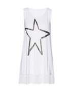 Biała bluzka r40/42 z osdobnym nadrukiem 