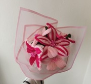 Bukiet kwiatów z drucików kreatywnych 