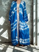 Kimono tie dye | niebieskie | boho 