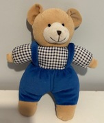 Miś W KOSZULI I NIEBIESKICH SPODNIACH pluszowy maskotka przytulanka