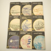 9 tomów Żółty Tygrys 1989/90 Czarna seria