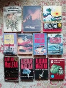 11x Alister MACLEAN Tabor do Vaccares, Pociąg śmierci, Szatański wirus,