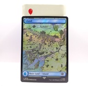 Magic the gathering - Island Full Art FOIL Ltr LOTR - MTG 
