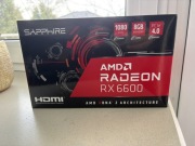 Karta graficzna AMD Sapphire RX 6600 8GB GDDR6 jak nowa