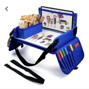 Podróżny stolik dla dzieci – tacka do fotelika samochodowego