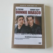 DONNIE BRASCO-POLSKIE WYDANIE - DVD- AL PACINO, JOHNNY DEPP- ZŁOTA KOLEKCJA