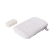 Rękawica do tapicerki Biała nova + Mydełko z nanosrebrem