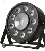 Fractal Lights LED Par 9x10watt +1x30watt  12szt. + Case komplet
