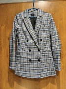 Marynarka Sinsay w modną kratę – jak nowa, hit sezonu!