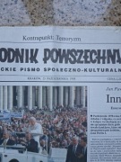 Tygodnik Powszechny nr 43/1998 (2572) Terroryzm; Kościół na Wschodzie