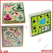 LEGO PŁYTKA 2x2 Mapa 3068bpb0907 KLUCZ 3068bpb0959 DROGA 3068bpb1135 PARK