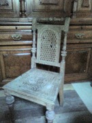 Judaika -krzesło z gwiazdą Dawida 