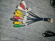 Kabel RCA wiązka stacja multimedialna