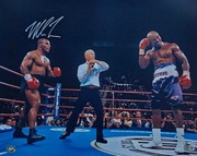 Autograf MIKE TYSON BOKS duża fotografia 40x50 cm z certyfikatem BECKETT