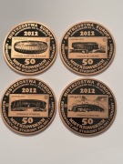 Euro 2012. PRÓBA. Zestaw kolekcjonerski- fi 50 mm.  Gyges