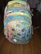 PLECAK SZKOLNY 3 KOMORY OMBRE UNICORNS JEDNOROŻCE klasa 1-4 ST.RIGHT