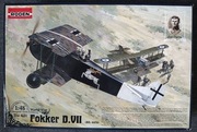 Fokker D.VII (Albatros Built, early), Roden nr 421 + silnik żywica