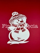 Bałwanek Gotowa dekoracja na Okno Zima Przedszkole