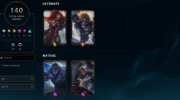 Konto LOL EU WEST Emerald 2 All Champ 140 skin