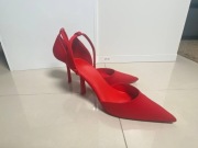 Czerwone szpilki ONLY SHOES ONLPETRA – rozmiar 41