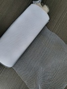 Biały tiul na rolce szycie krawiectwo decoupage rękodzieło