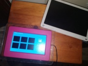 Foto ramki 2 szt tylko 1 zasilacz 