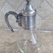 Dzbanek szklany żaroodporny z syg. Corning Brand z lat70-80 made in USA