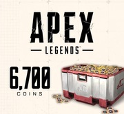 6700 Apex Coins, Coiny, Coin, Monety ( doładowanie na konto PC, XBOX, PS ) 