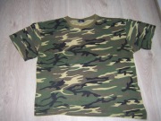 T-shirt camo US woodland niemieckiej firmy MIL-TEC XXL 
