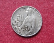 Czechosłowacja 50 Koron 1947 - 3 rocznica Słowackiego Powstania Narodowego