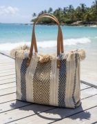 Torba torebka plażowa letnia miejska beżowa szara czarna biała brązowa