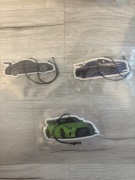 3PAK ZAWIESZEK ZAPACHOWYCH SPORTOWE AUTA zapach: Lawenda