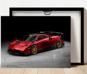 Obraz Pagani Huayra –  Druk na Płótnie do Garażu lub Salonu 30cmx40cm