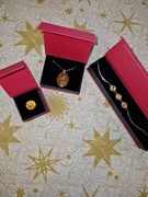 PIERŚCIEŃ BRANSOLETA MEDALION BURSZTYN BAŁTYCKI