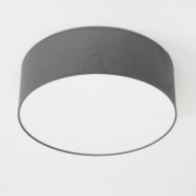 Plafon okrągły z abażurem Rondo 38 Szary