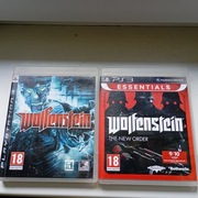 Całość zestaw 2 gier Ps3 Wolfenstein i New Order PL napisy