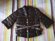 Pinko rozmiar XS-S 34-36 Piękna Czarna Kurtka 